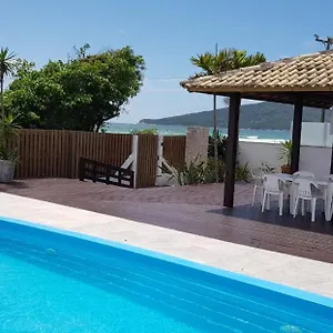 Ilha Dos Patos Ingleses Na Beira Do Mar Florianópolis
